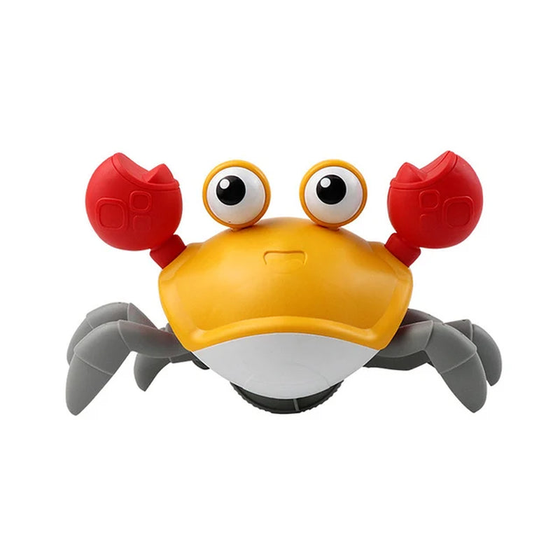 Baby Bath Tub Water Play Crab Toy Clockwork Portable Beach Children Shower Accessory Baby Pulling a String to Learn to Walk